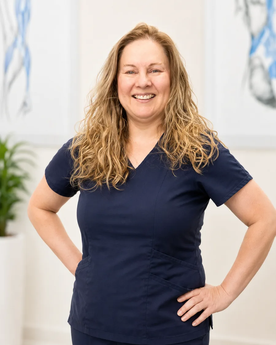 Portrait of Tracy, Registered Massage Therapist at A-Game Care